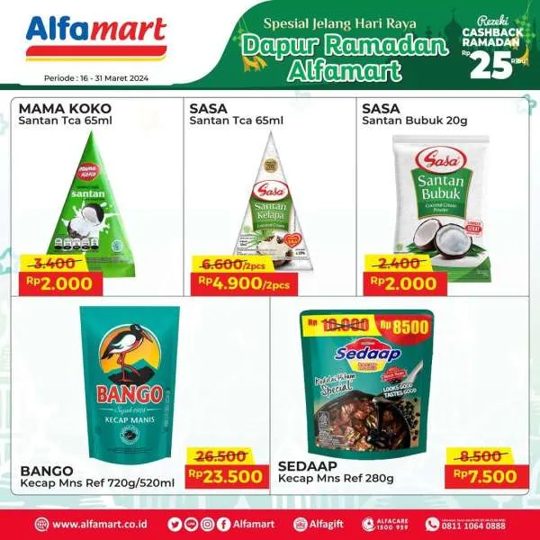 Promo Alfamart Jelang Hari Raya Periode 16-31 Maret 2024