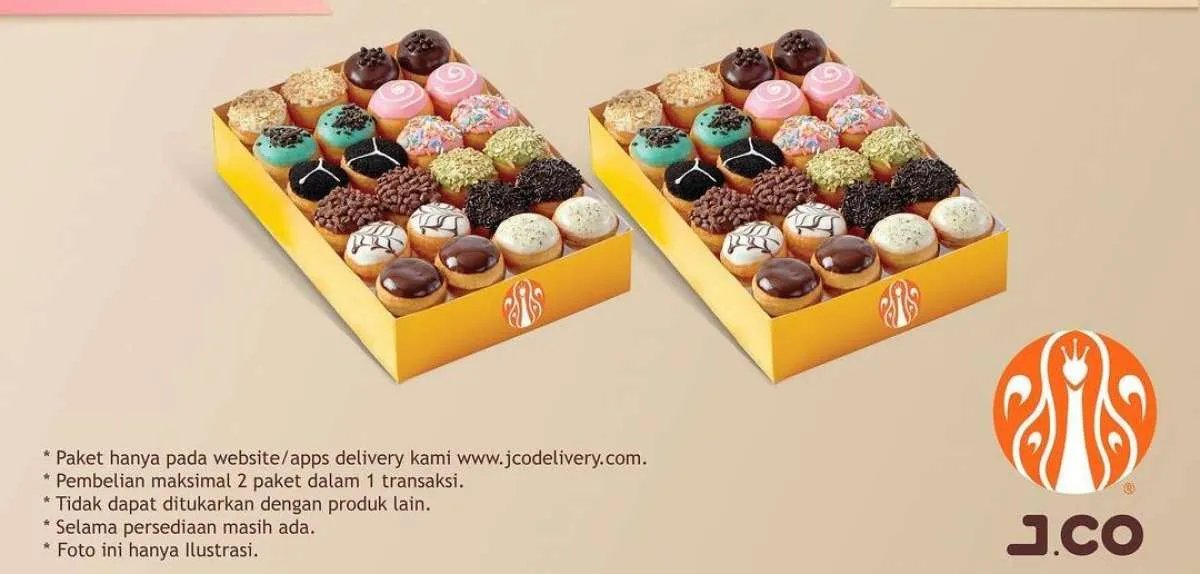 Promo J.CO Mingguan 5-11 Desember 2022, 2 Kotak JPop Harga Spesial di Pekan Ini