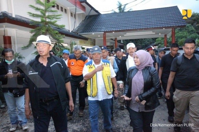 Menteri PUPR: Ini kejadian langka, karena tidak ada gempa tapi terjadi tsunami