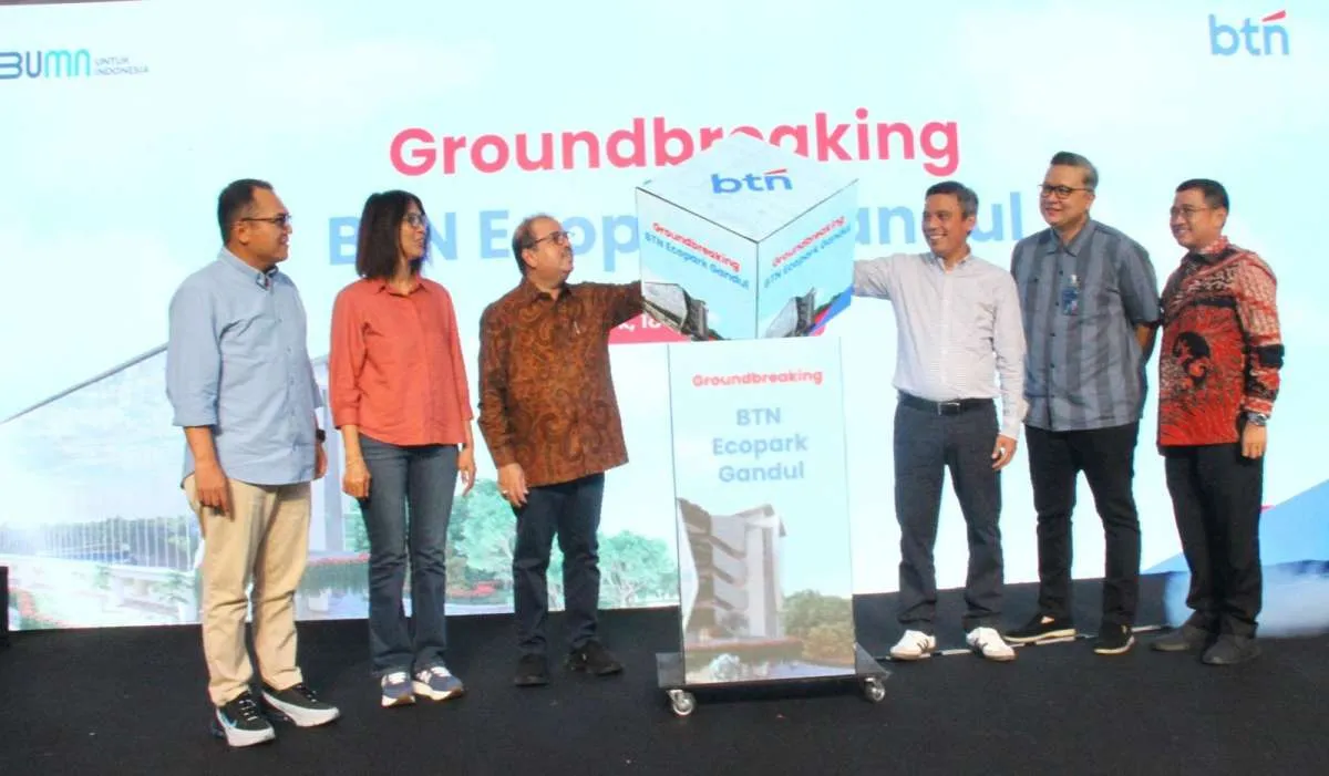  BTN Bangun Gedung Ecopark Gandung dengan Konsep Ramah Lingkungan