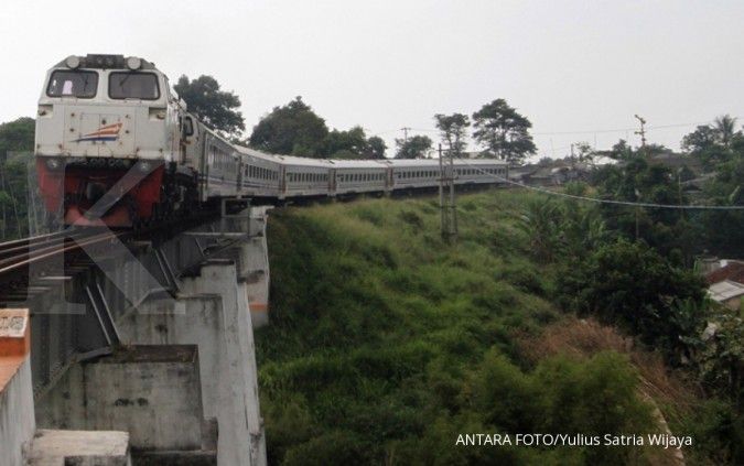 KAI masuk di proyek reaktivasi rel kereta api Sukabumi