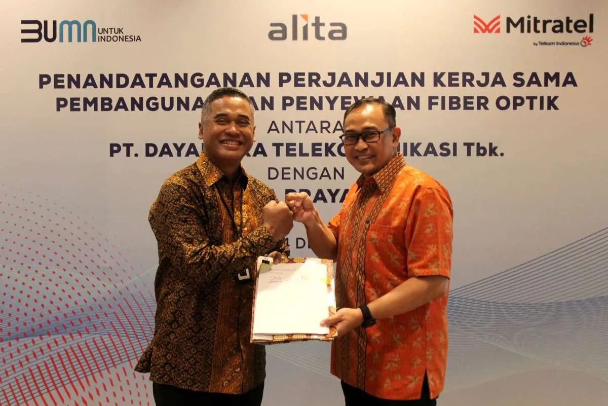 Mitratel dan Alita Jalin Kerja Sama Perluasan Cakupan Layanan Serat Optik