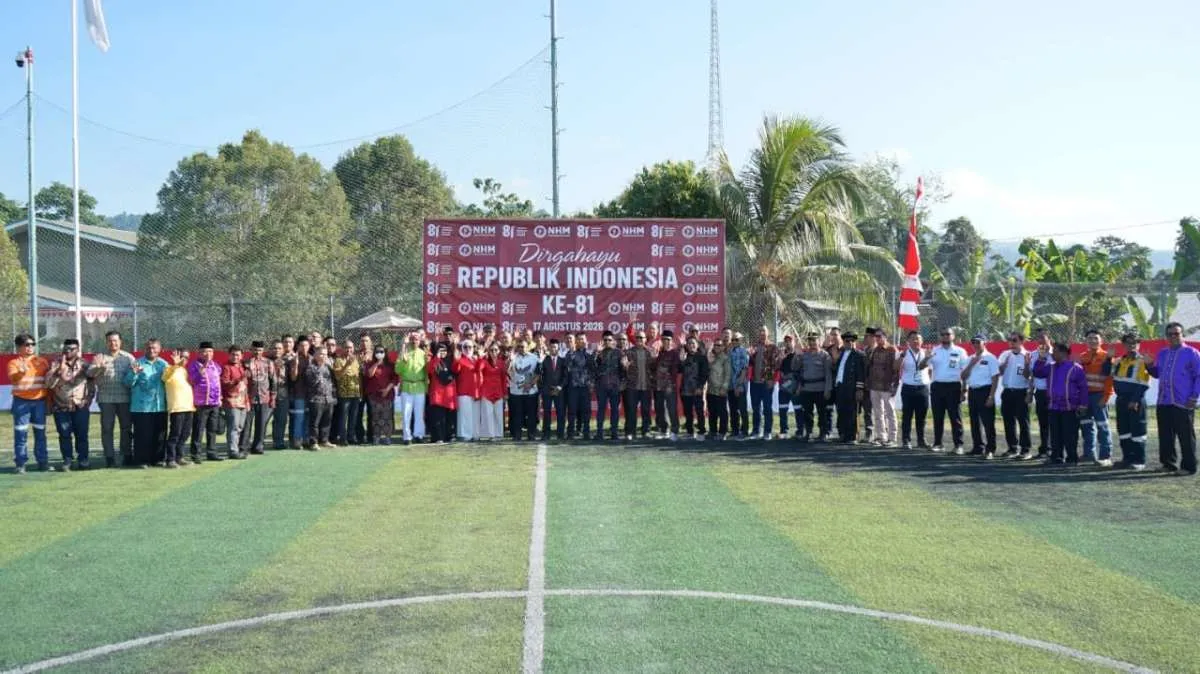 Rayakan HUT RI ke-81, NHM Perkuat Sinergi Manajemen, Pekerja, dan Masyarakat Adat