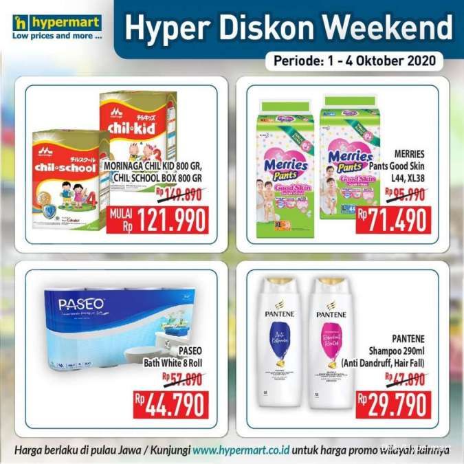 Katalog Promo Hypermart Hyper Diskon Weekend Periode 1-4 Oktober 2021