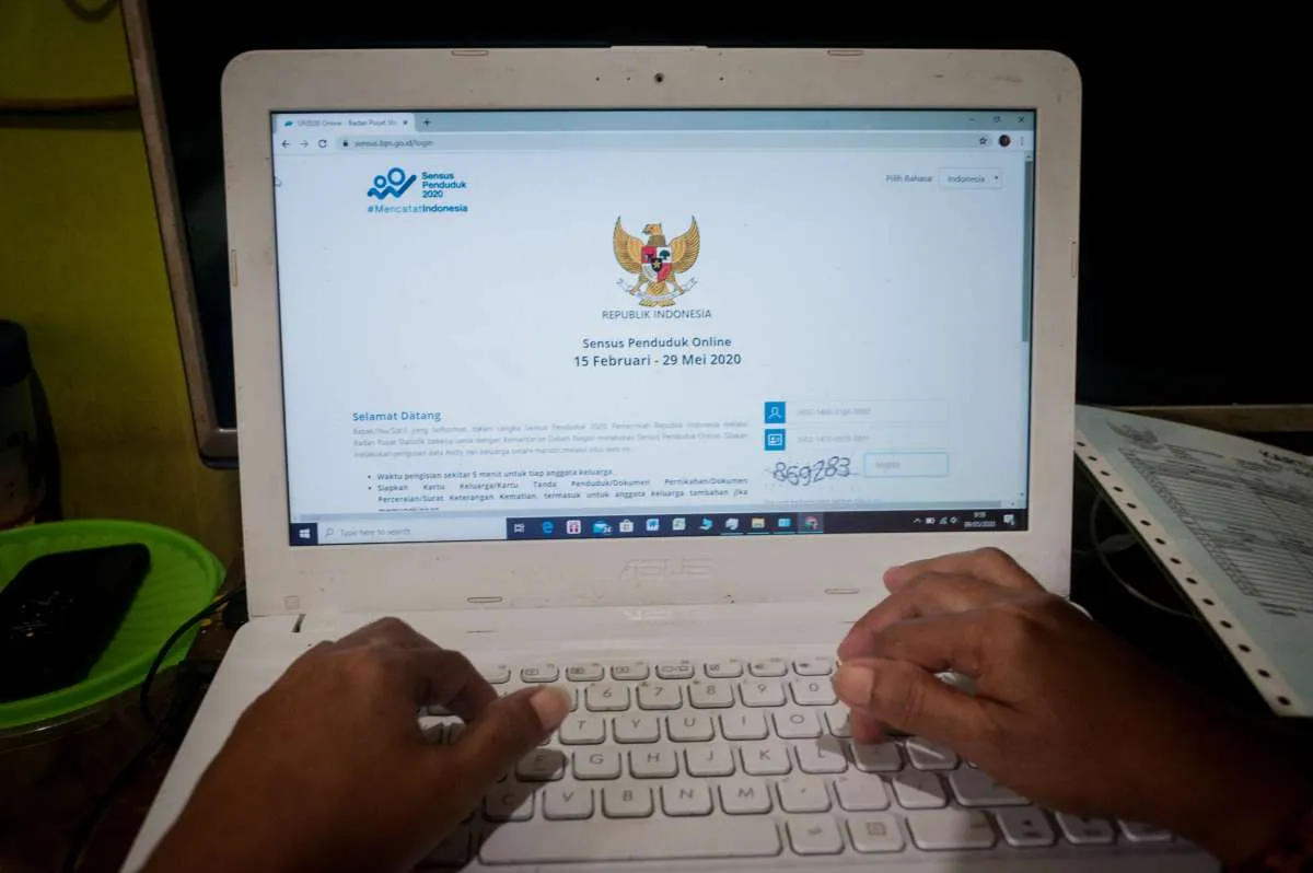 BPS: Mendekati akhir Mei, jumlah partisipan sensus penduduk online 2020 masih 16,63% 