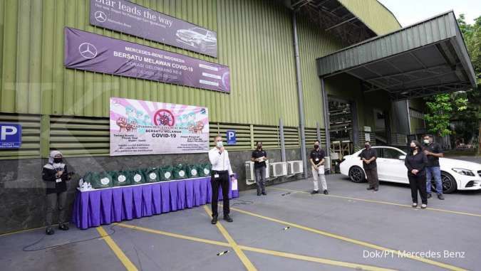 Keluarga Besar Mercedes-Benz Indonesia Kembali Beri Bantuan Tahap Kedua kepada Masyarakat di Wanaherang