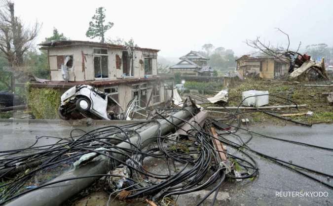 Tornado melanda dua provinsi di China, tujuh orang tewas, ratusan terluka