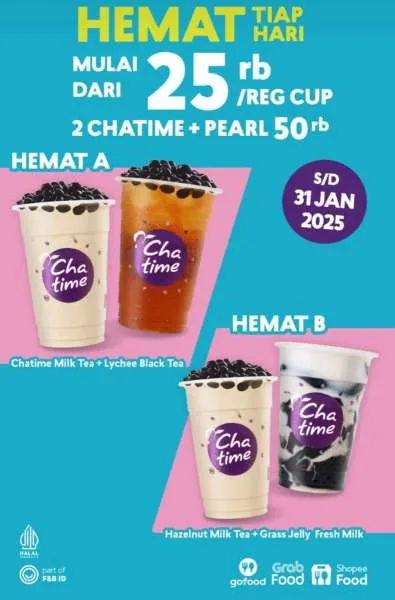 Promo Chatime Januari 2025