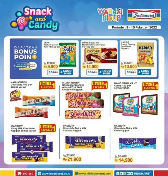 Promo Indomaret Super Hemat Mingguan 9-15 Februari 2022