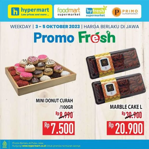 Promo Hypermart Hyper Diskon Weekday Periode 3-5 Oktober 2023