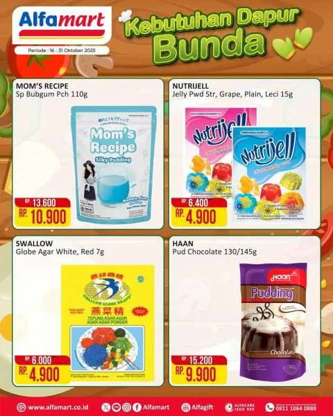 Promo Alfamart Kebutuhan Dapur Periode 16-31 Oktober 2025
