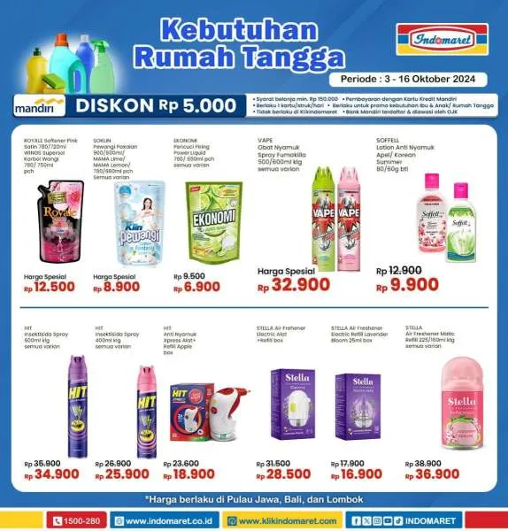 Promo Indomaret Super Hemat Periode 3-16 Oktober 2024