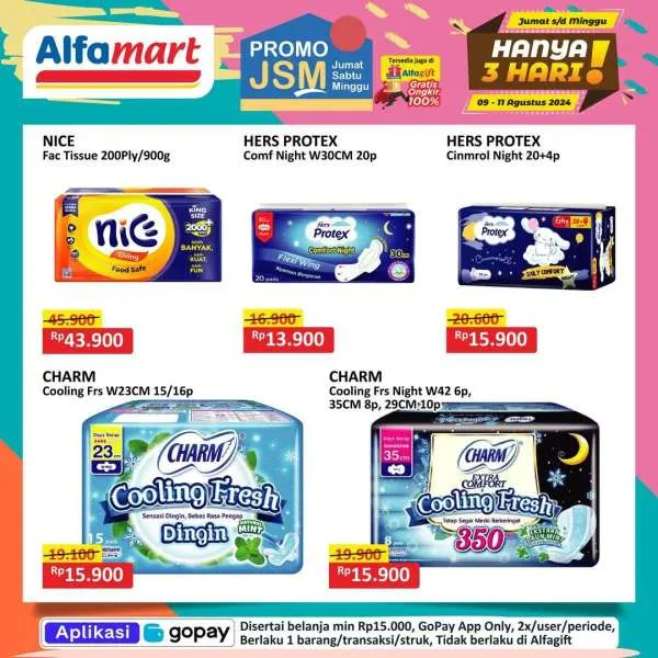 Promo JSM Alfamart Periode 9-11 Agustus 2024