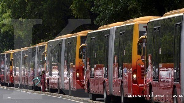 30 bus TransJakarta gandeng resmi beroperasi