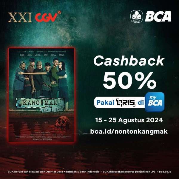 Promo Tiket Film Kang Mak dengan BCA di XXI dan CGV