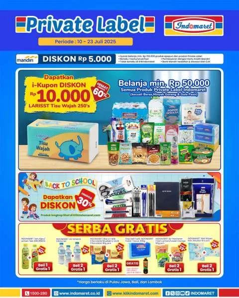 Promo Indomaret Super Hemat Periode 10-23 Juli 2025