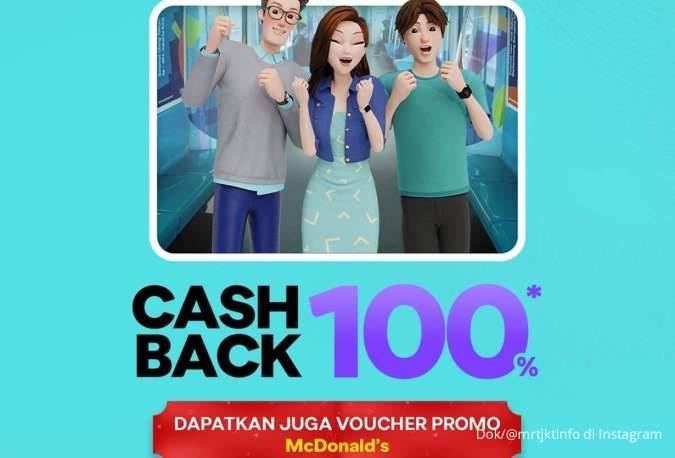 Jadwal MRT Jakarta Hari Ini 29 Juli 2025, Ada Voucher Promo di McD dengan Blu