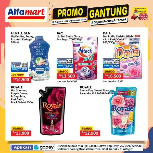 Promo Alfamart Gantung Periode 27 Agustus-2 September 2024