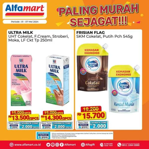 Promo Alfamart Paling Murah Sejagat Periode 1-7 Mei 2024