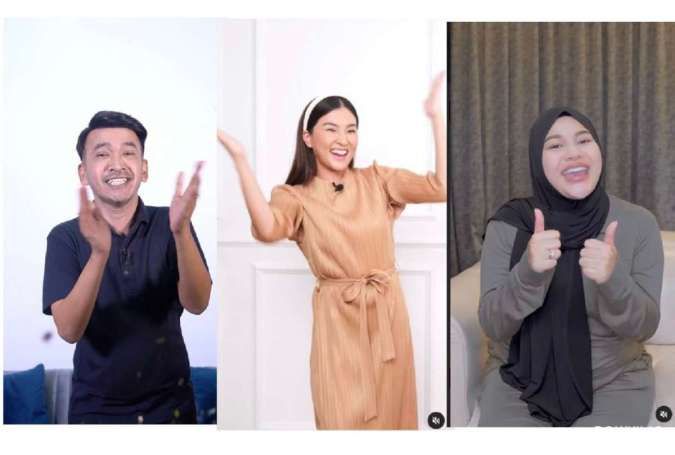 Ruben, Sarwendah dan Aurel Meriahi Puncak Kampanye 9.9 24 Jam Nonstop di Shopee Live