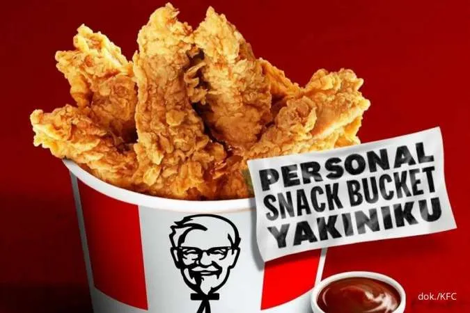Menu Terbaru KFC 2022, Ada Personal Snack Bucket Yakiniku, Minimozza, dan Mozzaroll