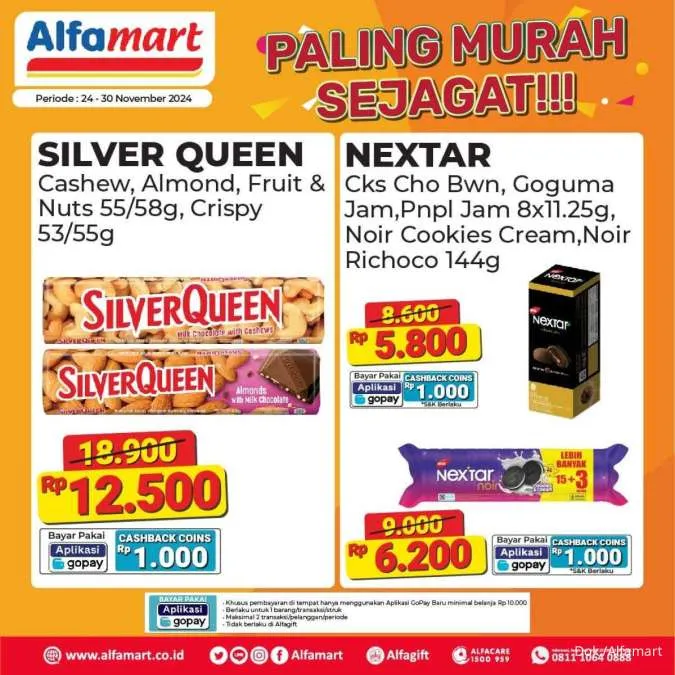 Promo Alfamart Paling Murah Sejagat Periode 24-30 November 2024