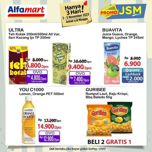 Katalog Promo JSM Alfamart Terbaru 3-5 November 2023, Promo Hanya 3 Hari!