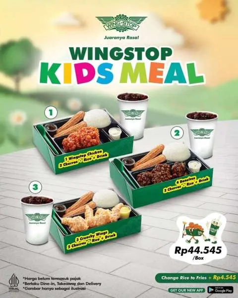 Promo Wingstop Kids Meal September