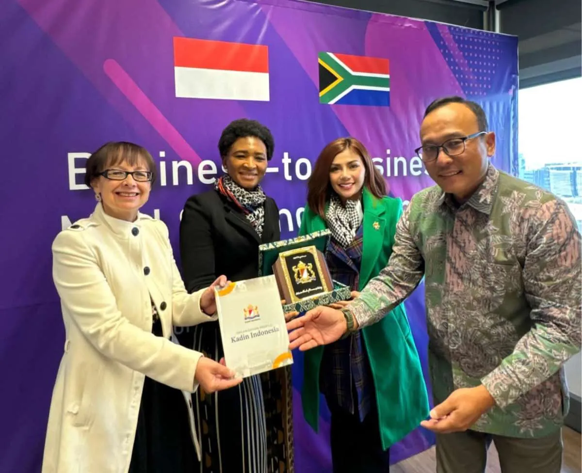 Wakil KADIN Logistik, Poppy Zeidra Jajaki Kerjasama di Afrika Selatan