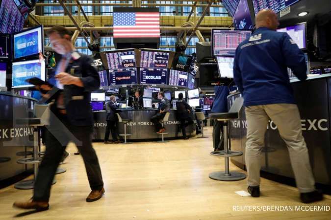 Wall Street bergerak mixed dengan penguatan di dua indeks utama