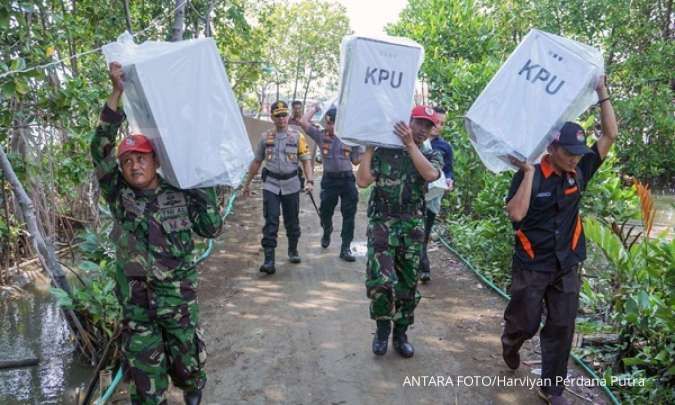 Distribusikan Logistik Pemilu 2024 ke Daerah Terpencil, KPU Gandeng TNI-Polri 