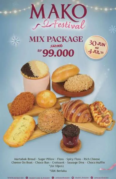 Promo Mako Festival Mix Package Rp 99.000