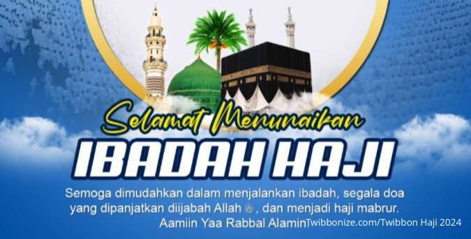 25 Twibbon Ibadah Haji Mabrur 2024 yang Bisa Diunggah di Medsos, Yuk Ramaikan!