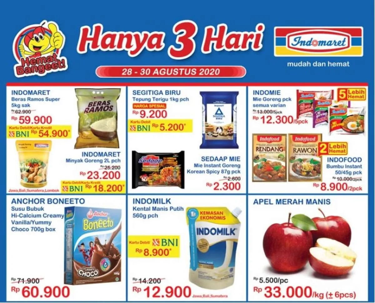 Promo JSM Indomaret Hanya 3 Hari, 28-30 Agustus 2020!
