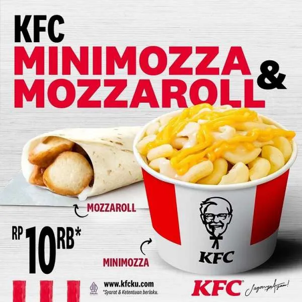 Menu Terbaru KFC Minimozza & Mozzaroll