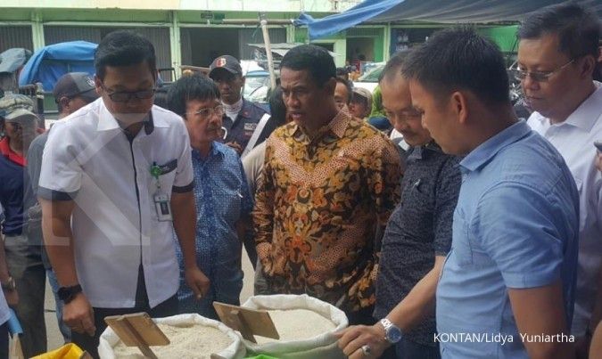 Menteri Pertanian sidak di Pasar Induk Cipinang