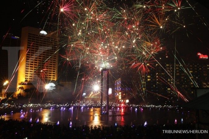 Pekerja MRT ramaikan perayaan Tahun Baru