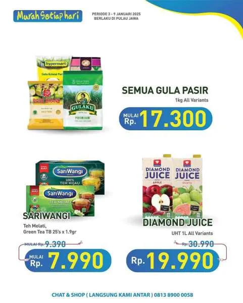 Promo JSM Hypermart Hyper Diskon Weekend Periode 3-6 Januari 2024