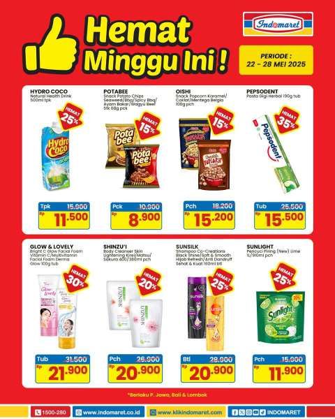 Promo Indomaret 22-28 Mei 2025 Hemat Minggu Ini