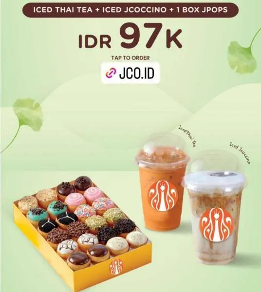 Promo Mingguan J.CO edisi 31 Oktober – 6 November 2022 