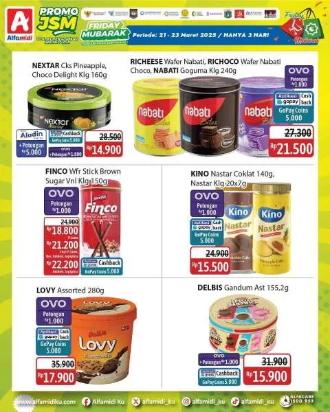 Promo JSM Alfamidi Periode 21-23 Maret 2025