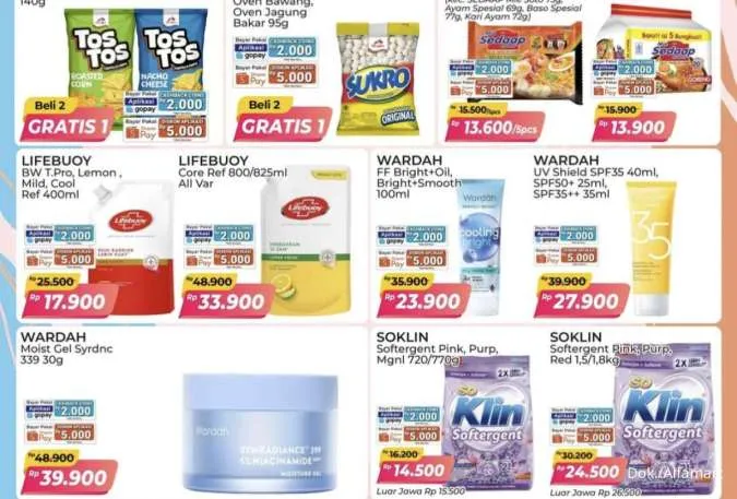 Promo PSM Alfamart Periode 16-31 Agustus 2025, Lifebuoy-Wardah Harga Spesial