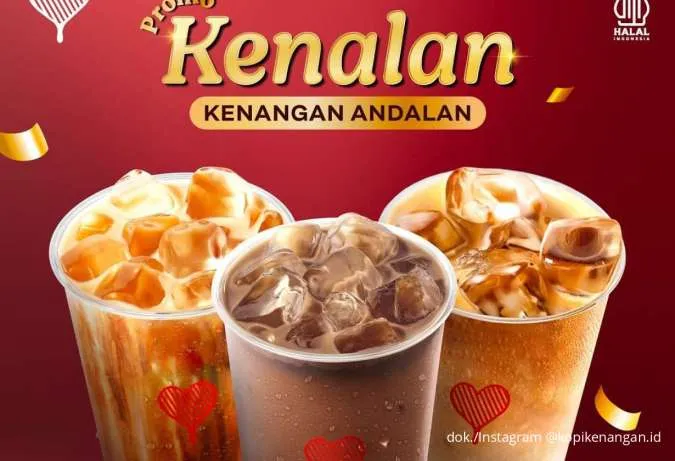 Promo Kopi Kenangan Kenalan September 2025, 3 Minuman Favorit Cuma Rp 60.000
