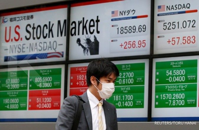 Pasar saham Asia pagi ini di bawah tekanan 