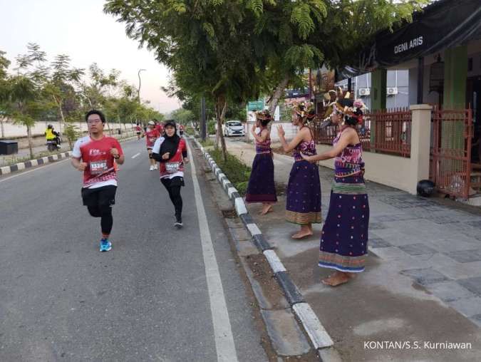 2.000 Pelari Ikut IFG Labuan Bajo Marathon 2023, Pelari Kenya Juara FM dan HM