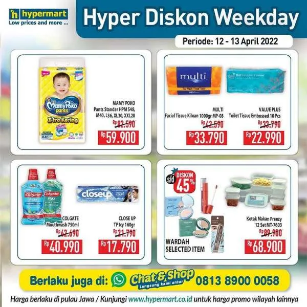 Promo Hypermart Mulai 12-13 April 2022