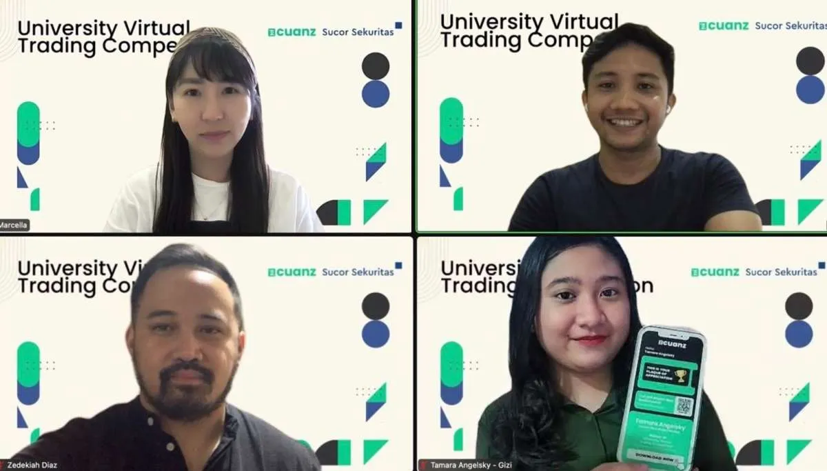 Cuanz dan Sucor Sekuritas Ajak Anak Muda Trading Saham secara Virtual