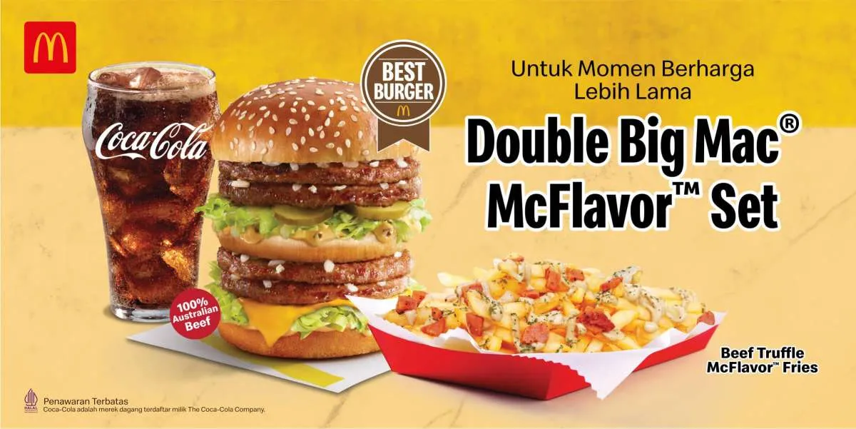 Promo McD September-Oktober 2024, Gratis Color Changing Tumbler & Double Big Mac