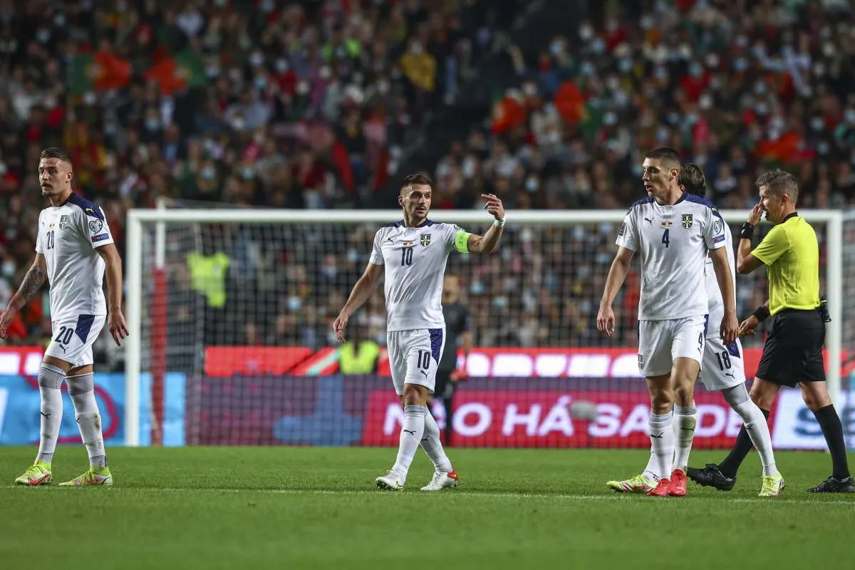 Hasil kualifikasi Piala Dunia 2022 Portugal vs Serbia: Orlovi tekuk Selecao 1-2