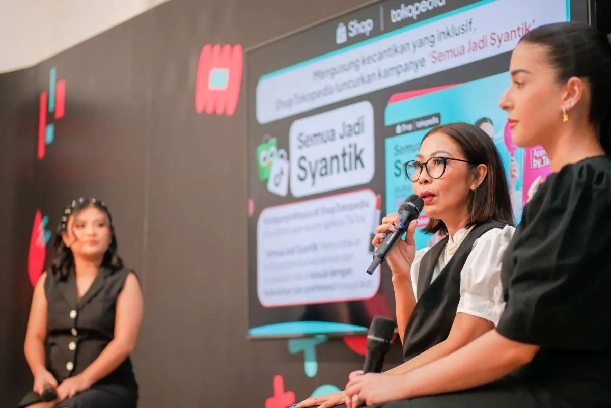 ShopTokopedia &Tasya Farasya Kampanye Semua Jadi Syantik,Rayakan Kecantikan Inklusif